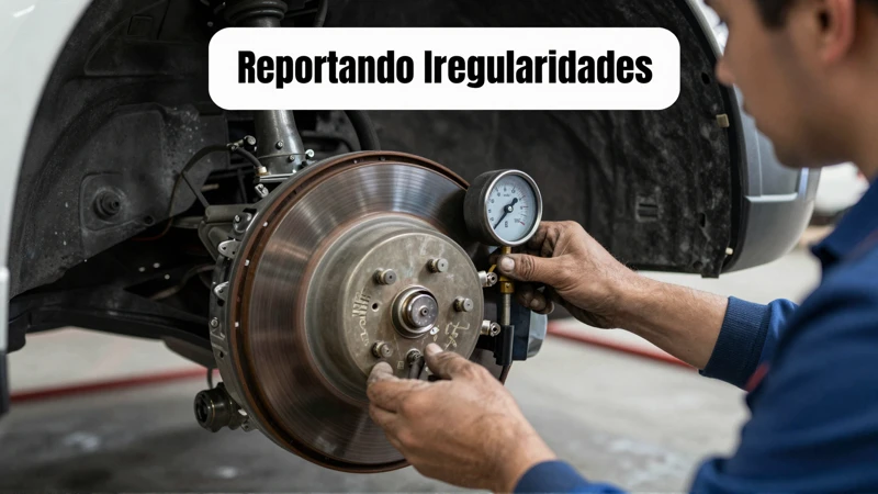Inspección mecánica de frenos y sistema automotriz