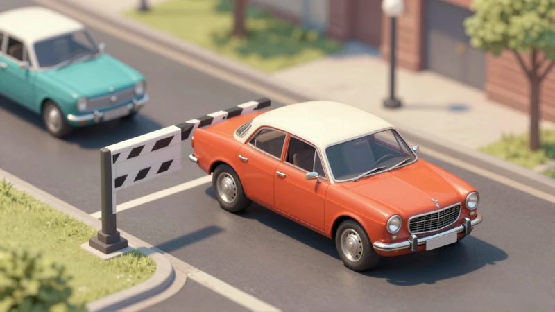 Foto retro de coche con mucha energía y sol